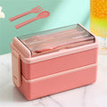 1400ml Double Layer Bento Box | Microwave Safe Food Storage – Lunch at Work, Kids' Meals