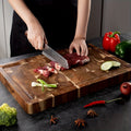 Acacia Wood Cutting Board | Durable End Grain – Kitchen, Dining