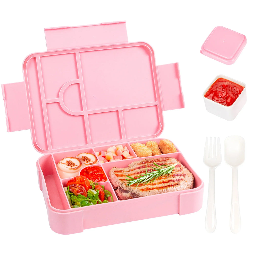 Bento Lunch Box 1330ml Leak-Proof – Microwave Safe, Portable for Work, School