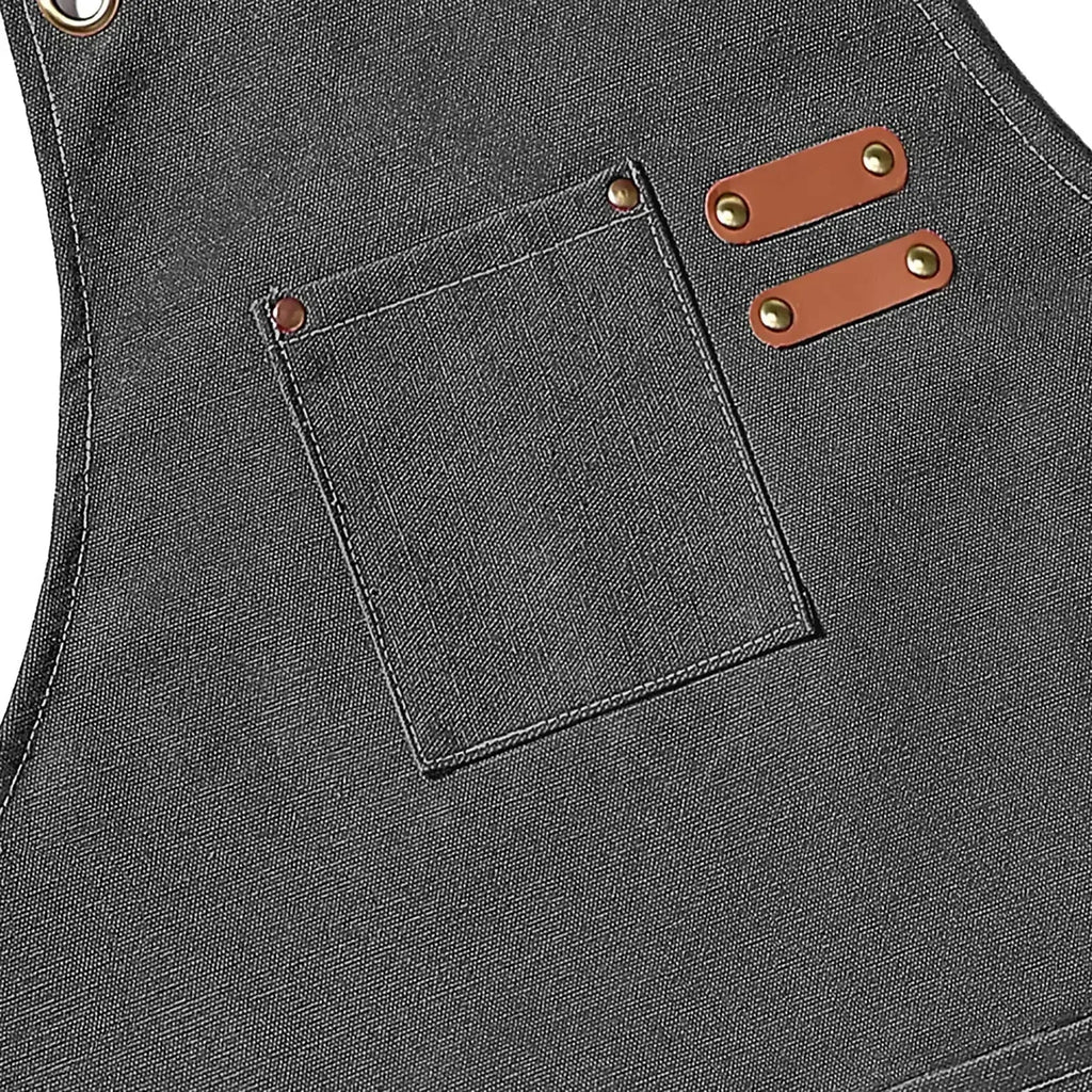 Canvas Kitchen Apron | Unisex Chef Workwear – Cooking, Baking