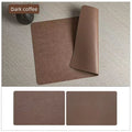 Double-Sided Faux Leather Placemats | Heat Resistant & Waterproof – Dining, Home