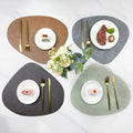 Double-Sided Faux Leather Placemats | Non-Slip & Heat Resistant – Dining, Home Decor