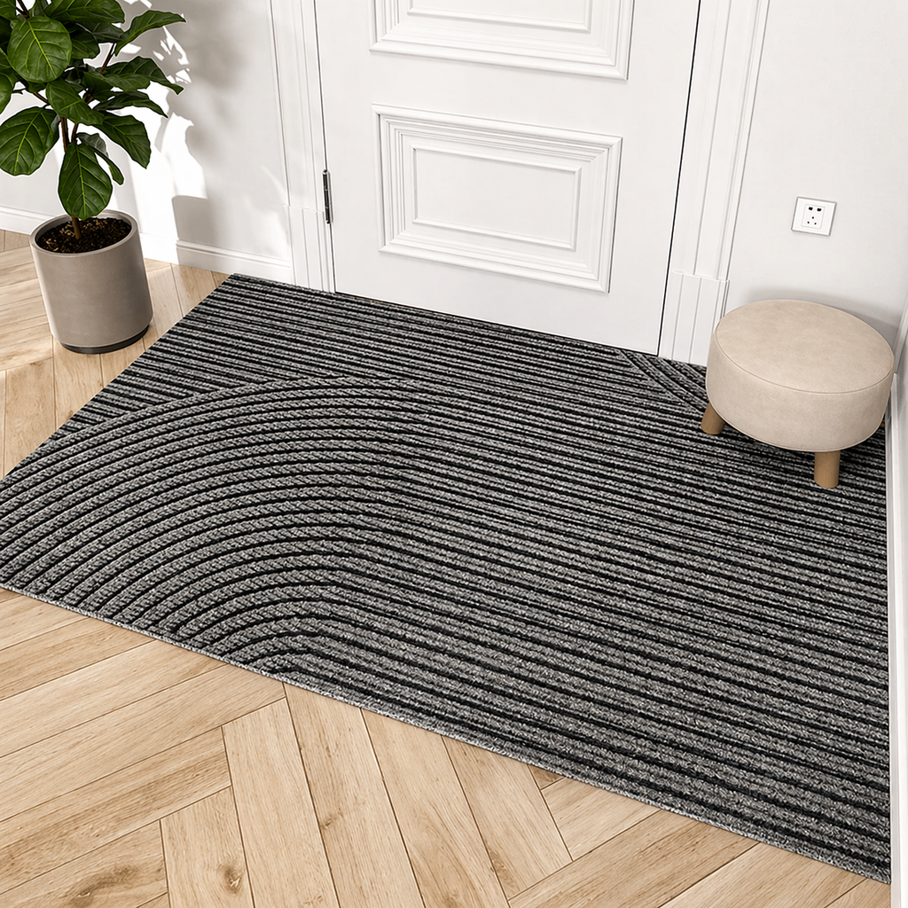 Durable Non-Slip Door Mat | Modern Dirt-Resistant – Entryway, Home Decor