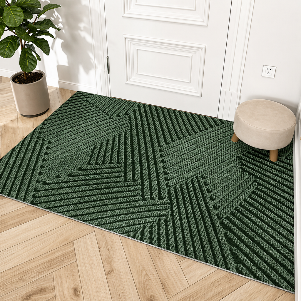 Durable Non-Slip Door Mat | Modern Dirt-Resistant – Home Entry, Indoor Use