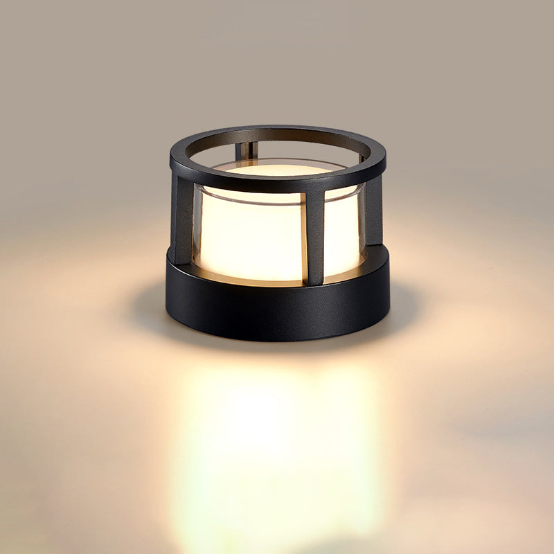Industrial LED Outdoor Lawn Light, Waterproof Aluminium – Garden, Patio