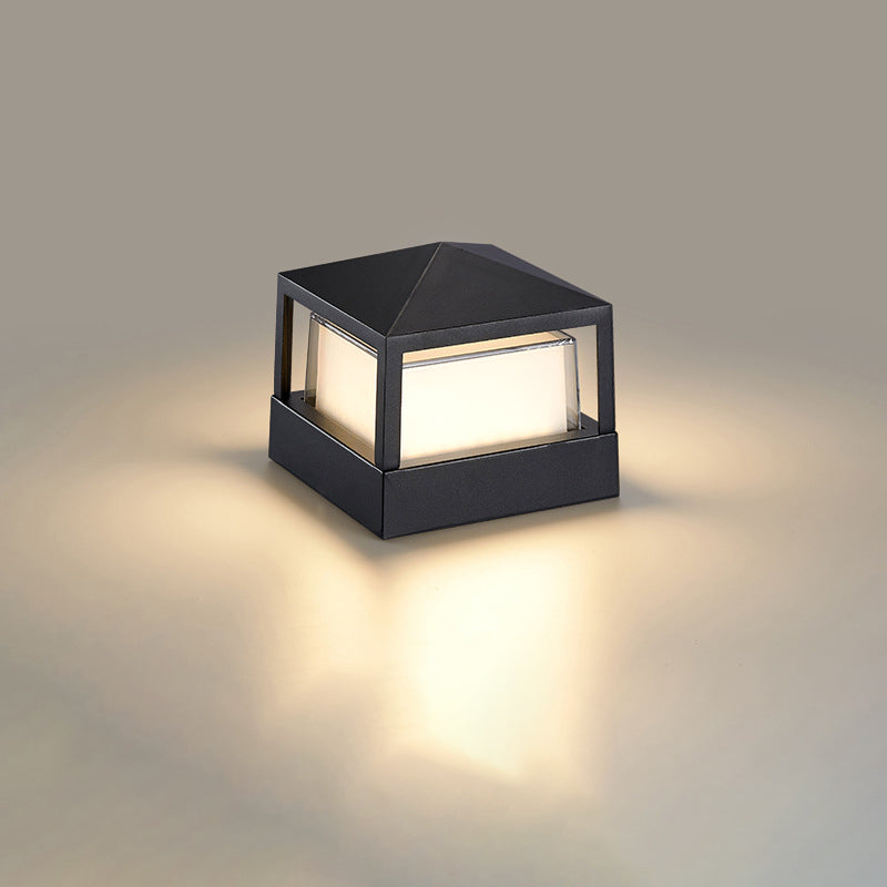 Industrial LED Outdoor Lawn Light, Waterproof Aluminium – Garden, Patio