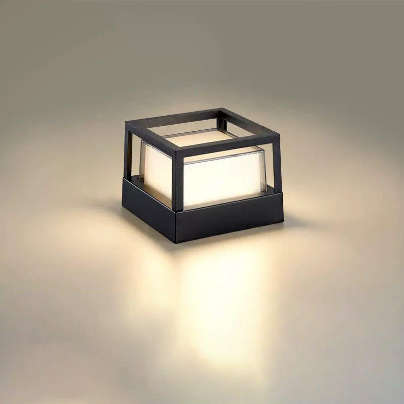 Industrial LED Outdoor Lawn Light, Waterproof Aluminium – Garden, Patio