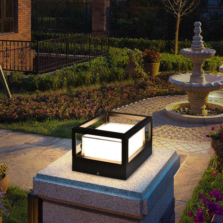 Industrial LED Outdoor Lawn Light, Waterproof Aluminium – Garden, Patio