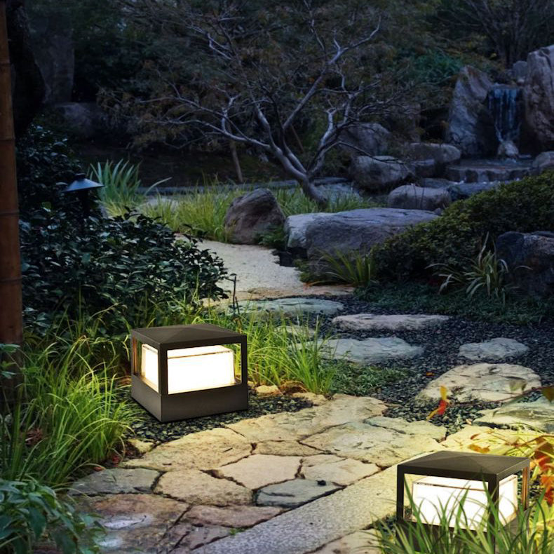 Industrial LED Outdoor Lawn Light, Waterproof Aluminium – Garden, Patio