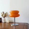 Italian Glass Table Lamp | Modern Retro Design – Home Decor, Accent Lighting