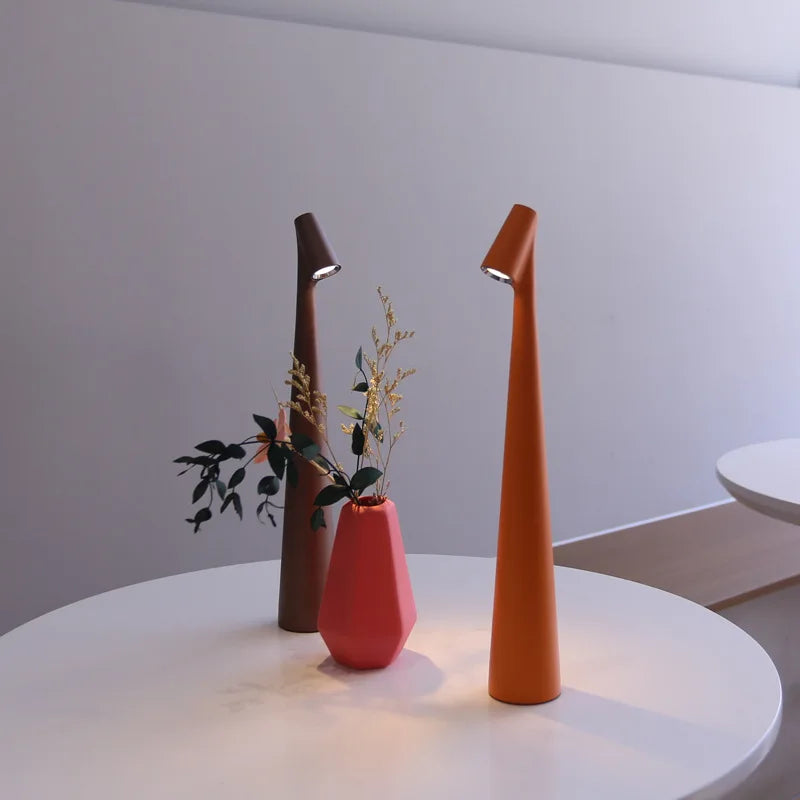 LED Table Lamp | Rechargeable & Touch Dimmable – Home Office, Gift