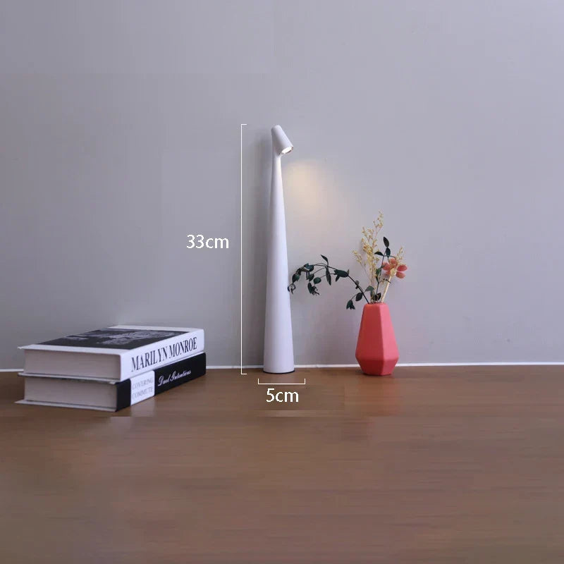LED Table Lamp | Rechargeable & Touch Dimmable – Home Office, Gift