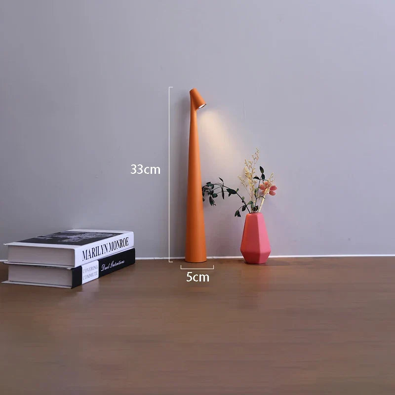 LED Table Lamp | Rechargeable & Touch Dimmable – Home Office, Gift