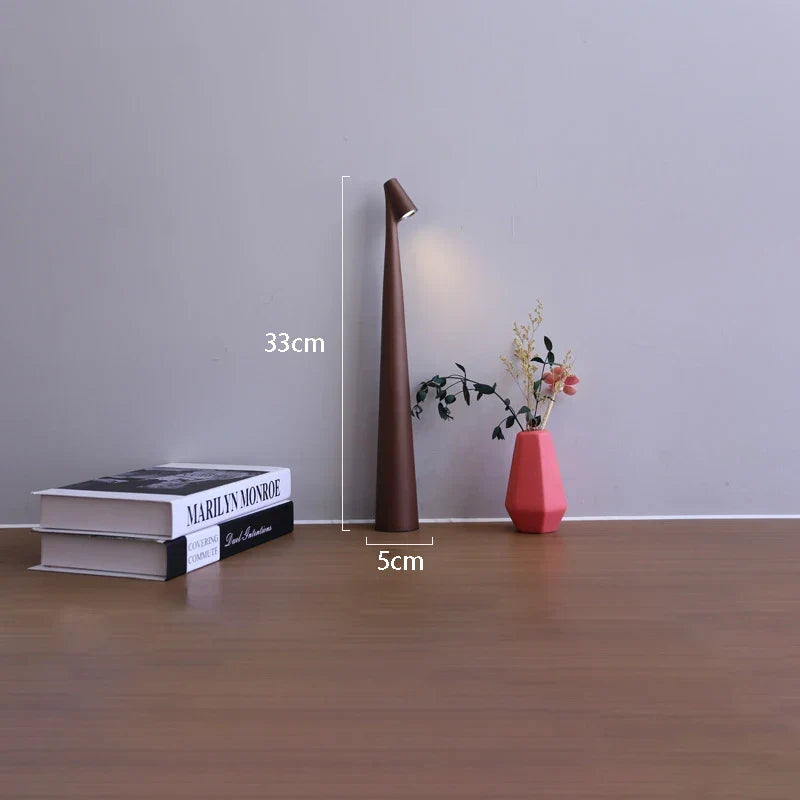 LED Table Lamp | Rechargeable & Touch Dimmable – Home Office, Gift