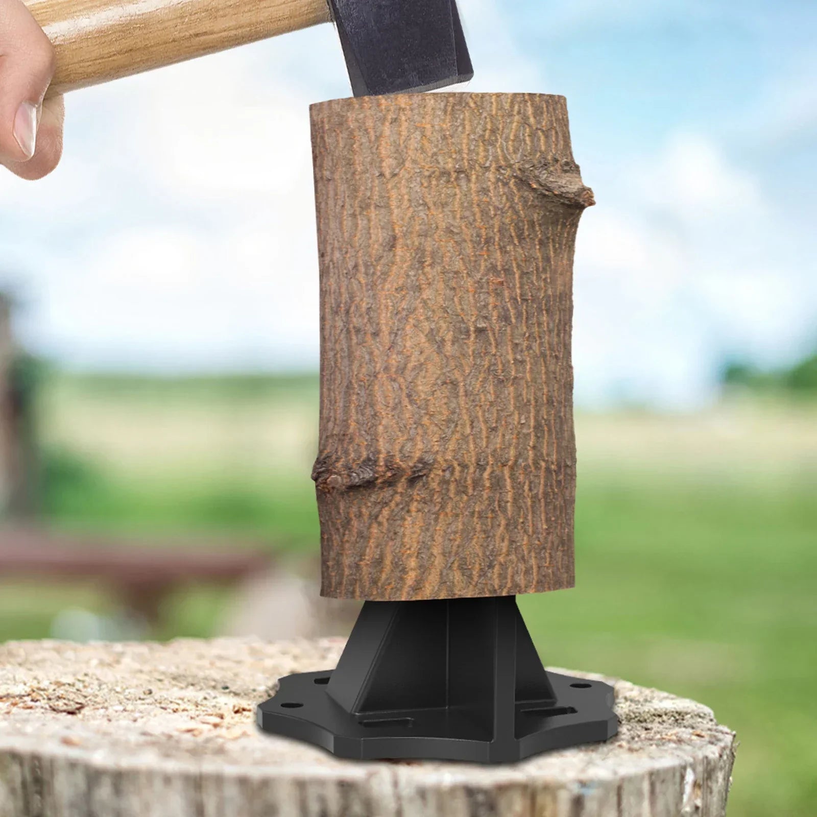 Log Splitter | Carbon Steel | Portable Tool – Garden, Outdoor