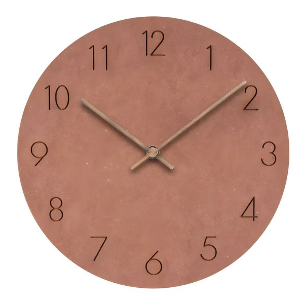 Minimalist Wall Clock | Wood Design – Home Decor, Gift