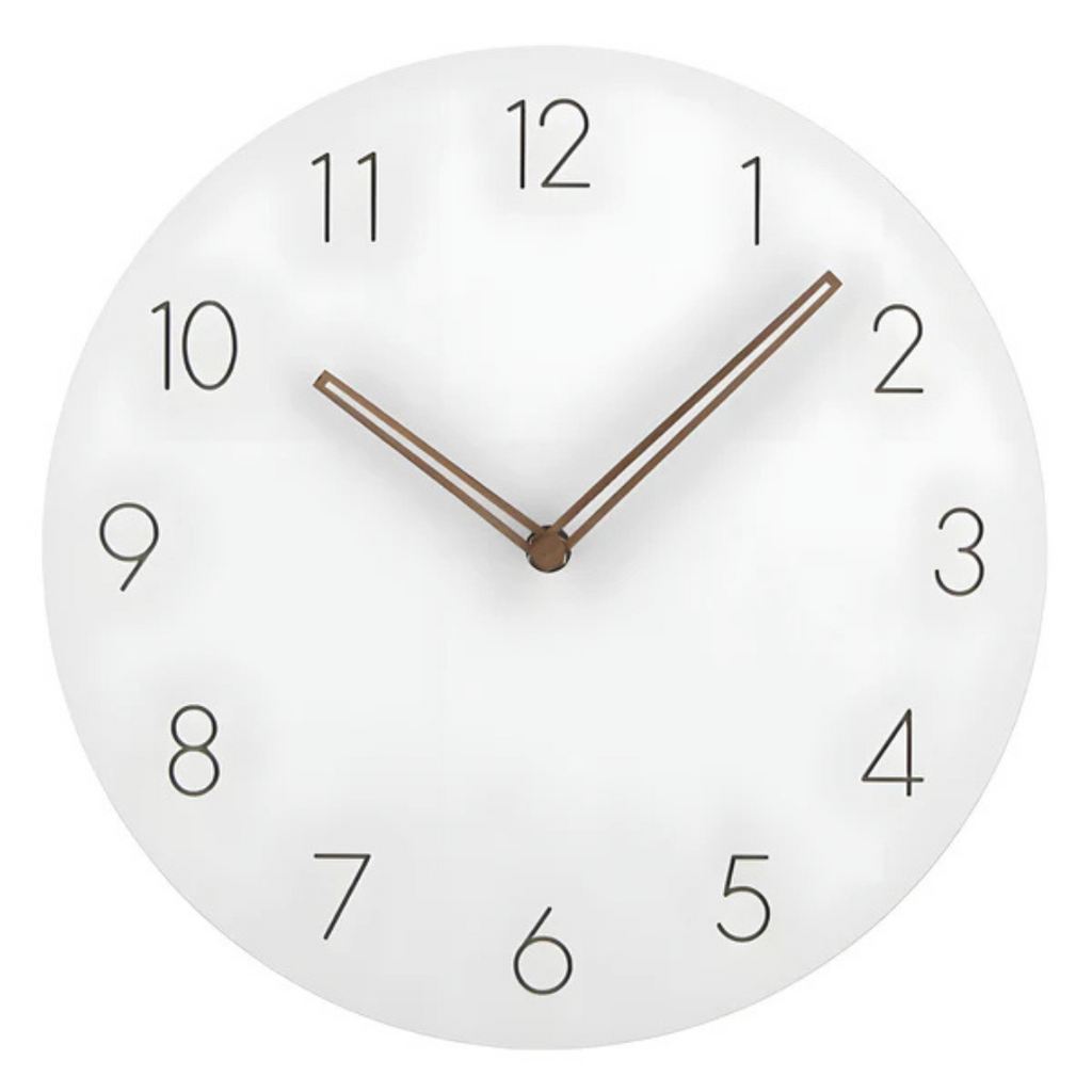 Minimalist Wall Clock | Wood Design – Home Decor, Gift