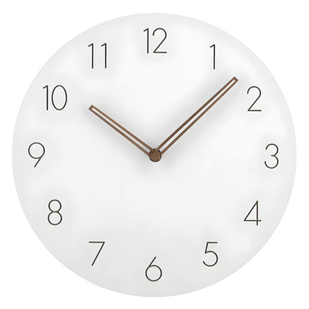 Minimalist Wall Clock | Wood Design – Home Decor, Gift