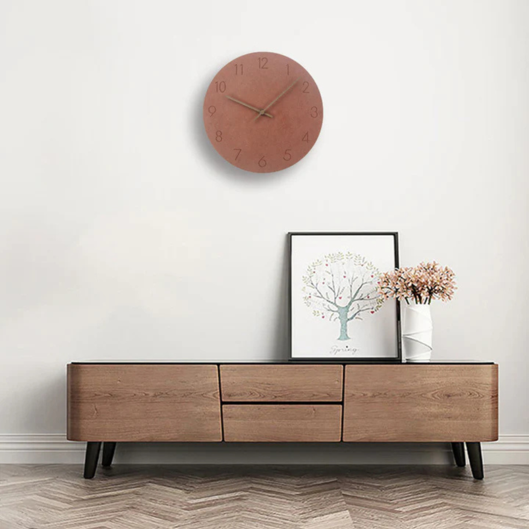 Minimalist Wall Clock | Wood Design – Home Decor, Gift