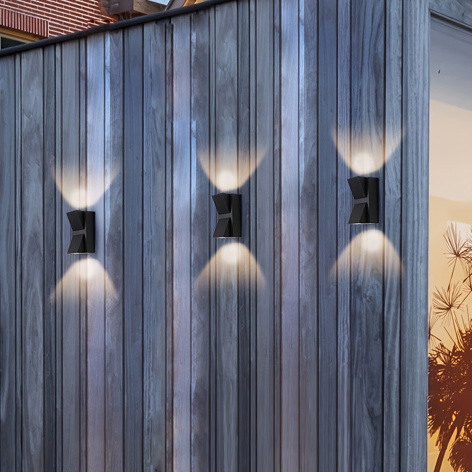 Modern LED Outdoor Wall Light 3W/6W Waterproof – Garden, Patio