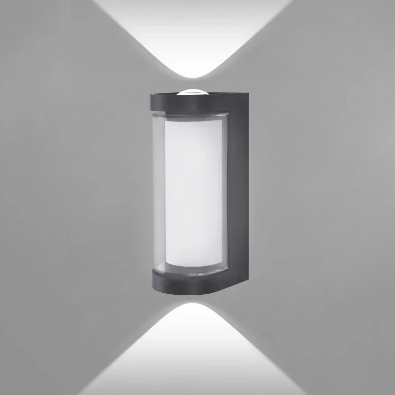 Modern LED Wall Light | Waterproof Up & Down Sconce – Outdoor, Patio