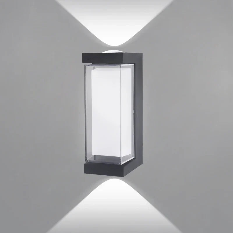 Modern LED Wall Light | Waterproof Up & Down Sconce – Outdoor, Patio