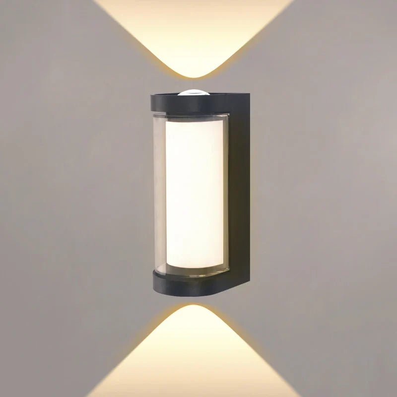 Modern LED Wall Light | Waterproof Up & Down Sconce – Outdoor, Patio