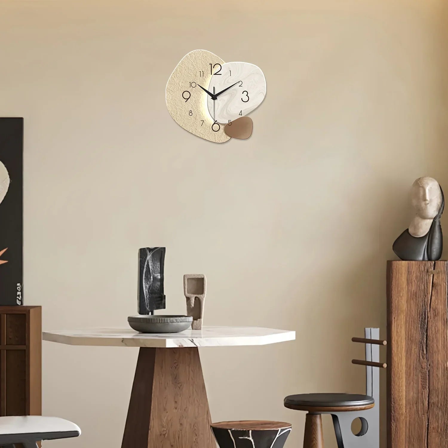 Modern Wall Clock | Silent Quartz Design – Home Decor, Gift
