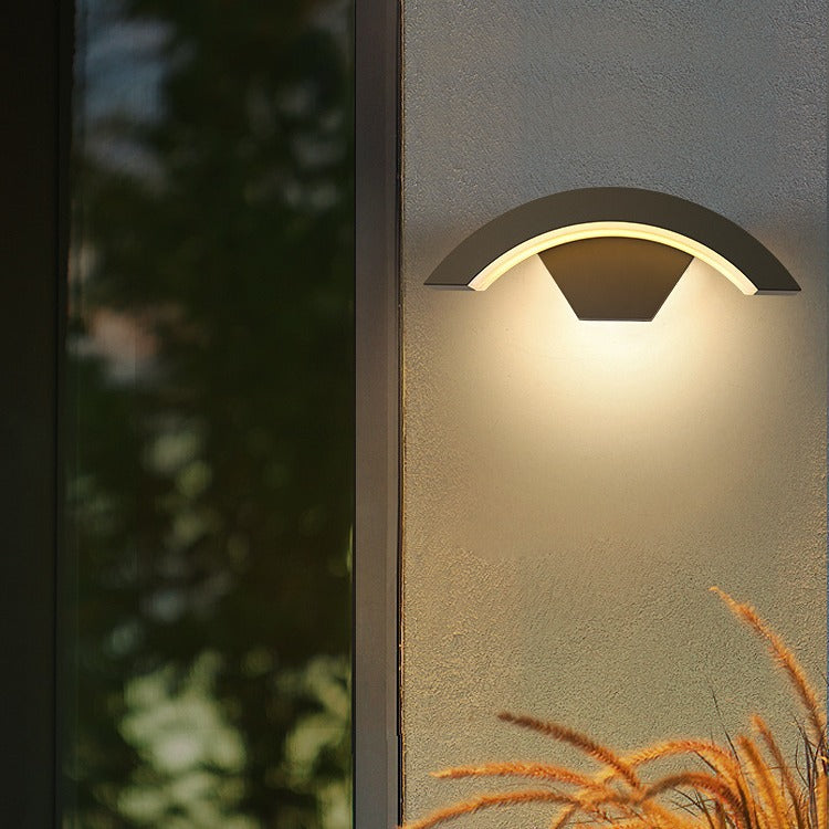 Moderne Außenwandleuchte IP65 Wasserdicht LED – Garten, Terrasse, Camping