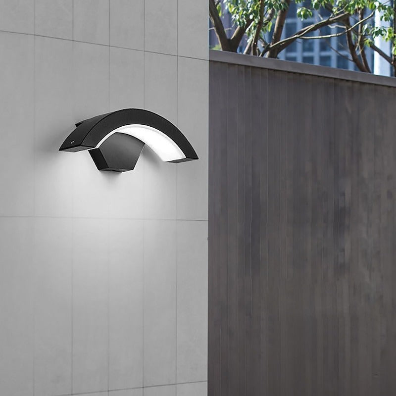 Moderne Außenwandleuchte IP65 Wasserdicht LED – Garten, Terrasse, Camping