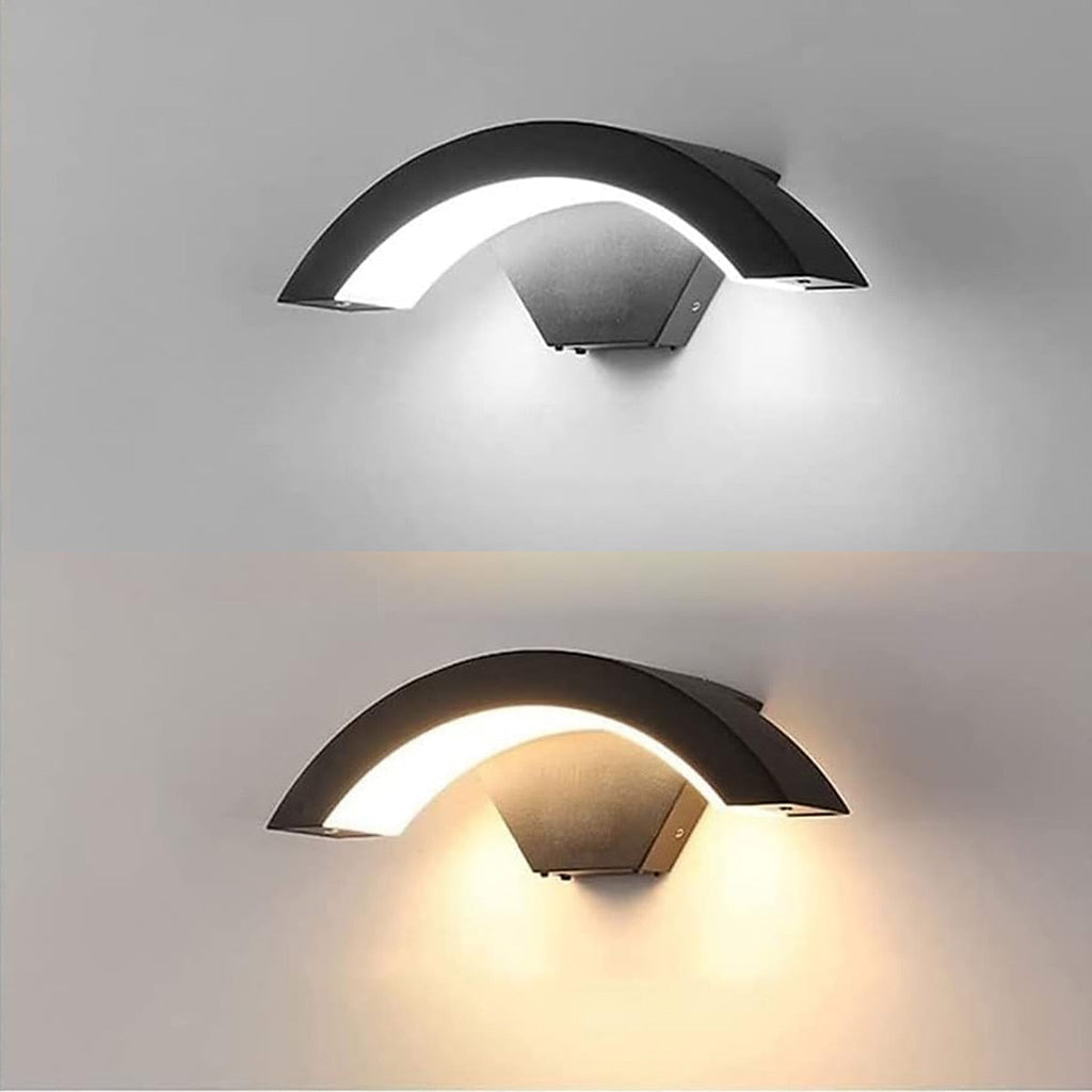 Moderne Außenwandleuchte IP65 Wasserdicht LED – Garten, Terrasse, Camping