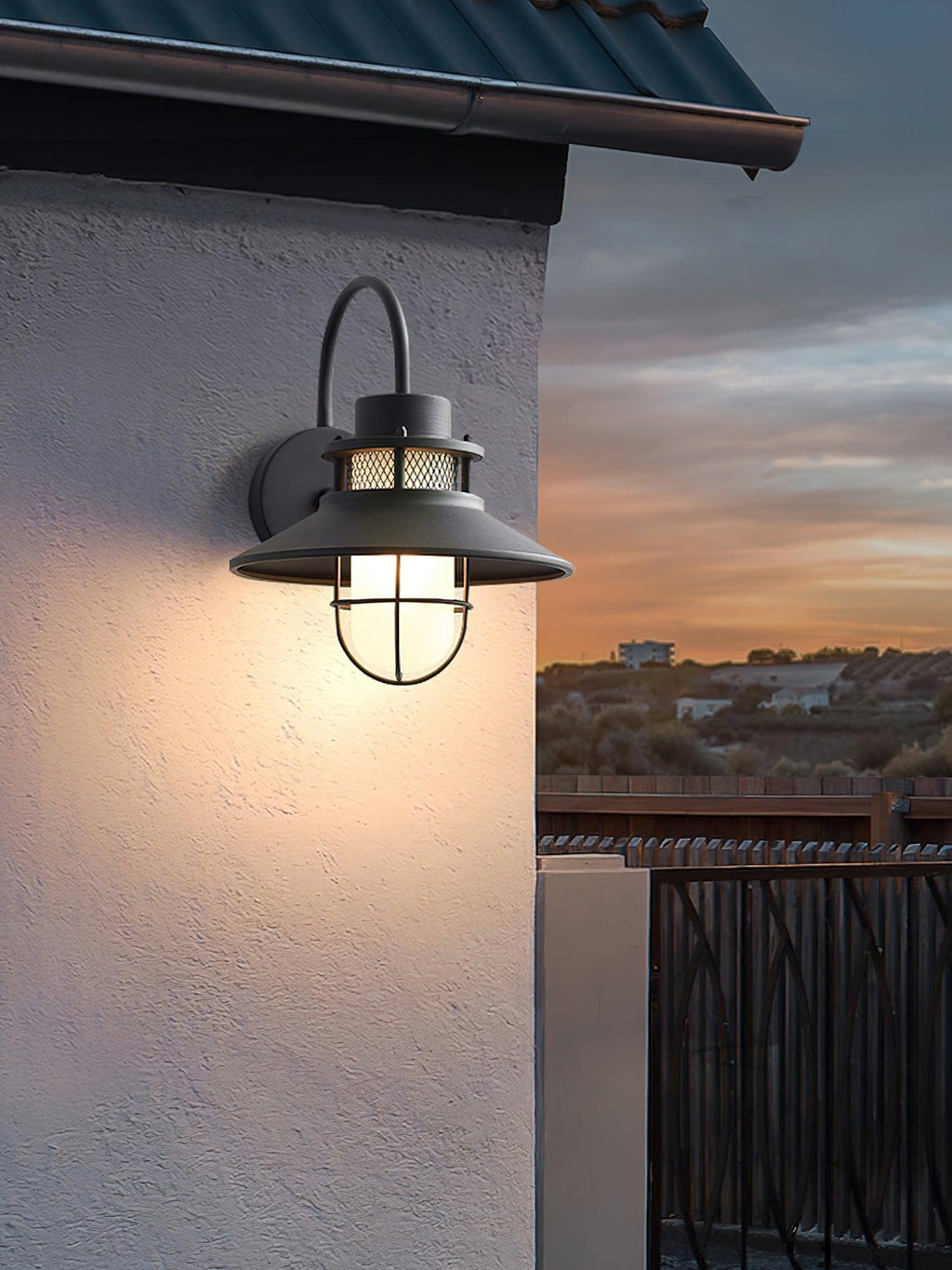 Outdoor Wall Lamp | Industrial Waterproof Design – Garden, Patio