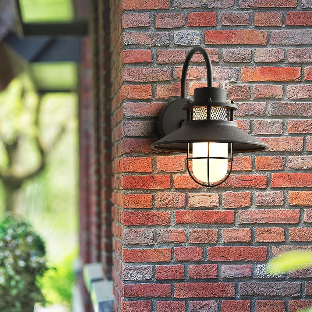 Outdoor Wall Lamp | Industrial Waterproof Design – Garden, Patio