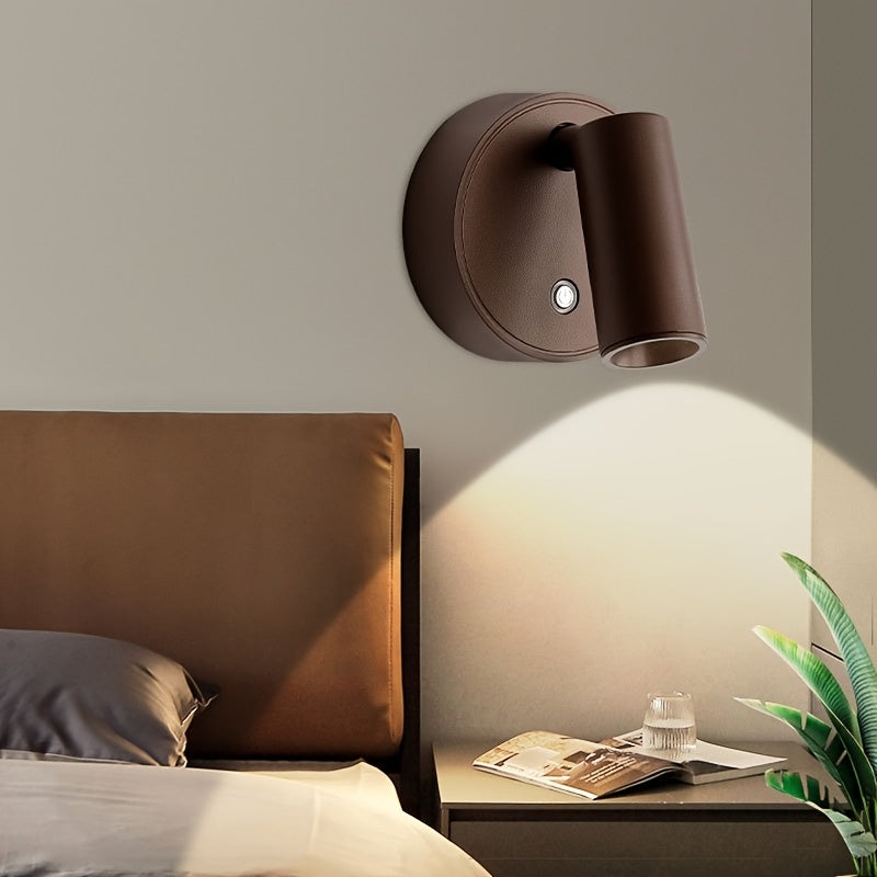 Rechargeable Magnetic Wall Light | Touch Control & Wireless Design – Home Decor, Night Lighting