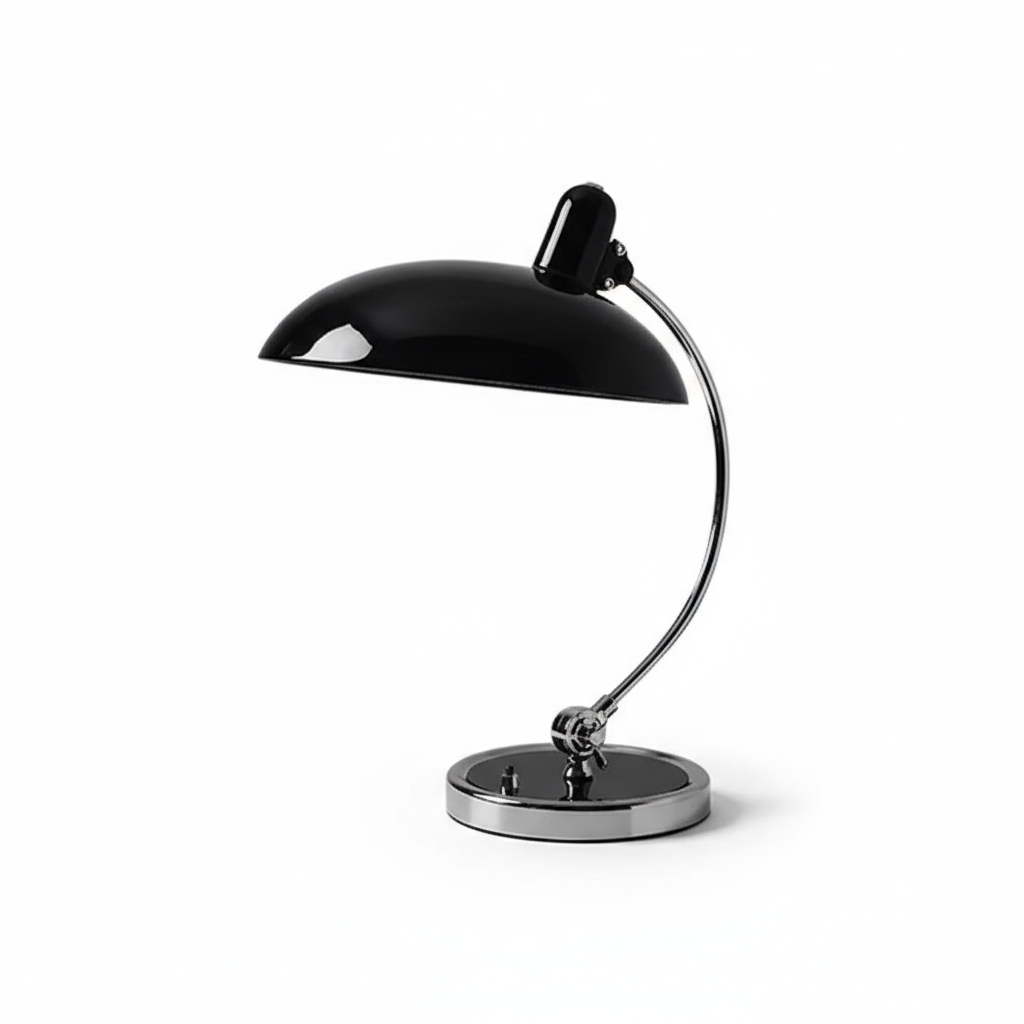 ScandiArc Table Lamp | Curved Metal Design – Home Decor, Modern Lighting