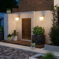 Solar Globe LED Wall Light | Smart Dimmable Outdoor Lighting – Garden, Patio