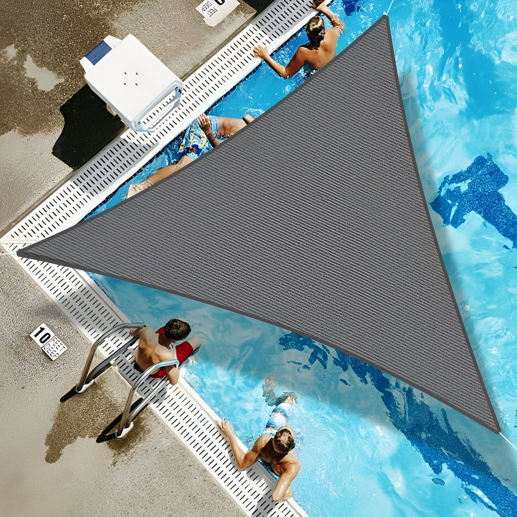 TriBlocker Shade Sail | Waterproof Triangle Design – Garden, Outdoor