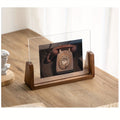 U-Shaped Acrylic & Wood Photo Frame | Modern Minimalist Design – Home Decor, Gift