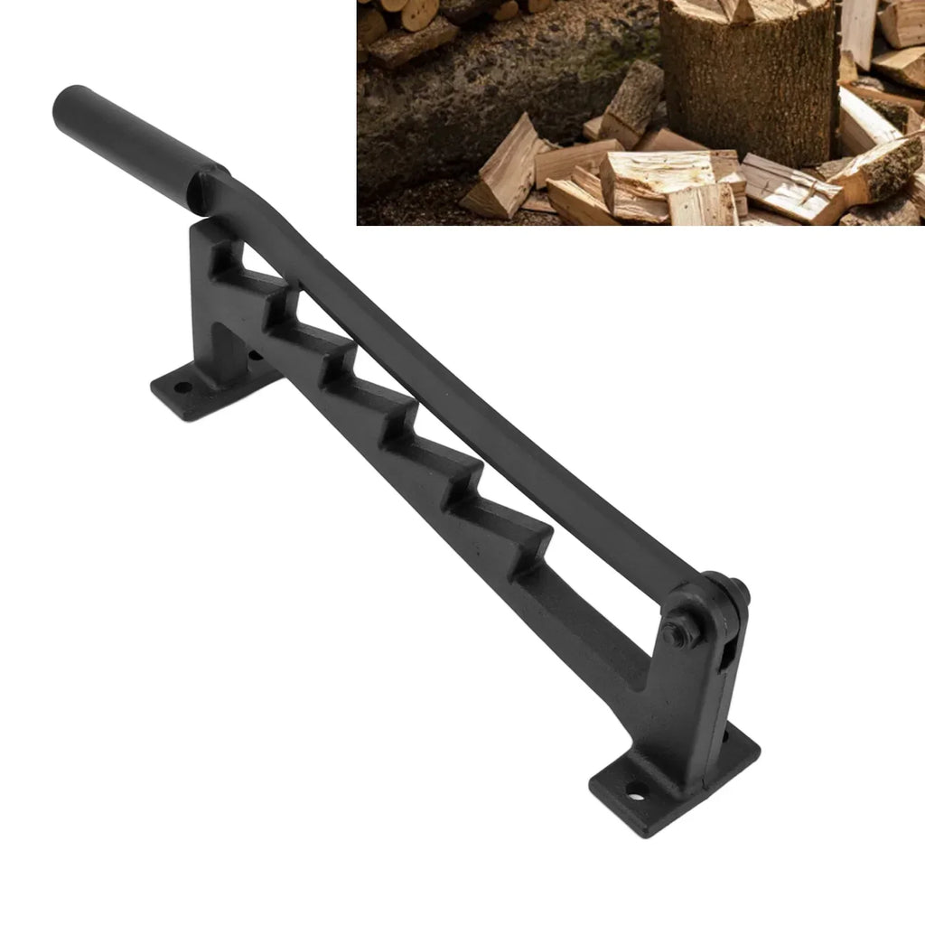 Wall Mounted Kindling Splitter | High Carbon Steel Cutter – Outdoor, Home Firewood