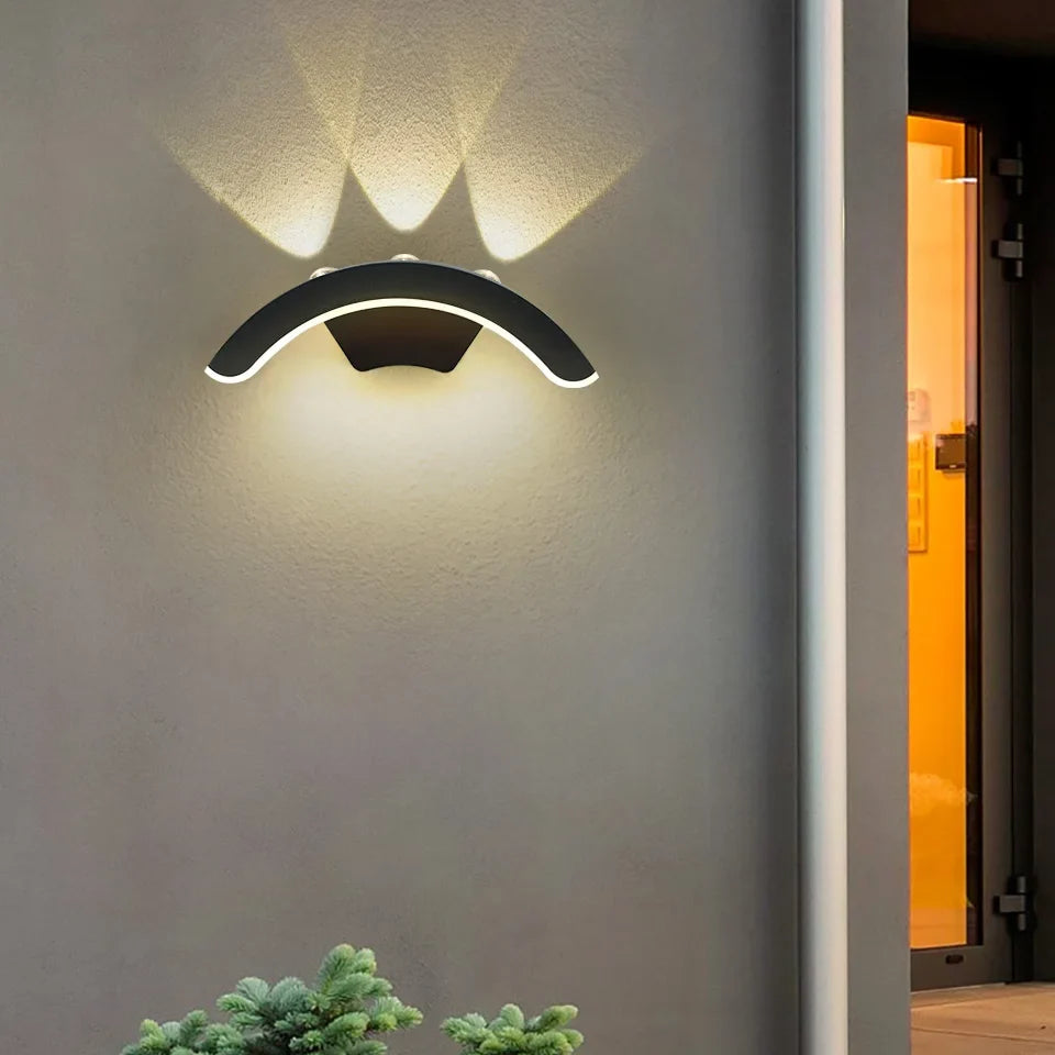Waterproof Outdoor Wall Light | Black Lantern – Garden, Patio